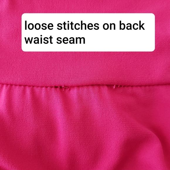 Torrid Skater Dress Pink Stretchy Flutter Sleeve V-Neck Size 00 M/L  NWT - Picture 13 of 16